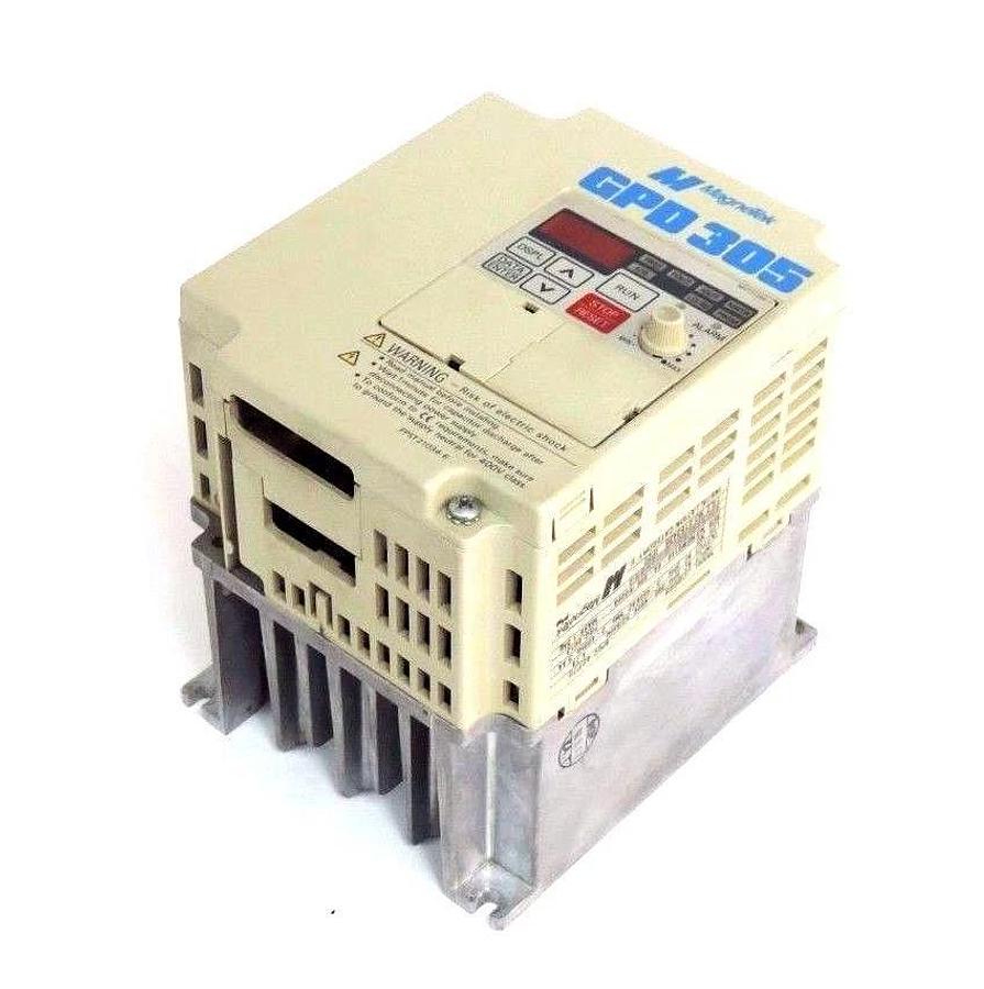 Used MAGNETEK JDB003 2HP DRIVE 3.4AMP, 460VAC, 3PHASE, 50/60HZ, 380-460V, 4.7A, 40P70