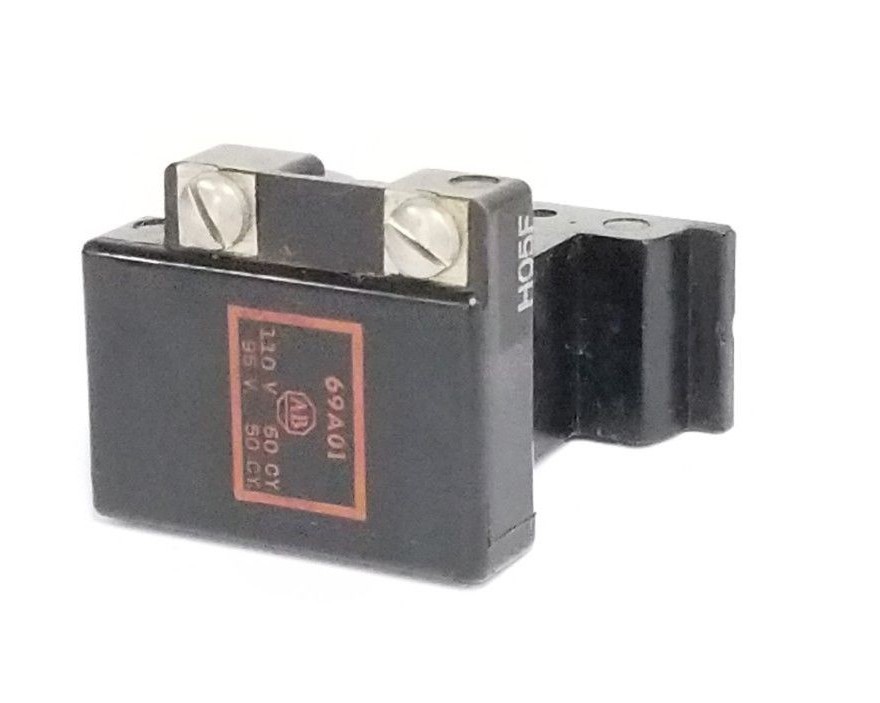 Used ALLEN BRADLEY 69-A01 COIL 93/110V, 50/60HZ, 69A01