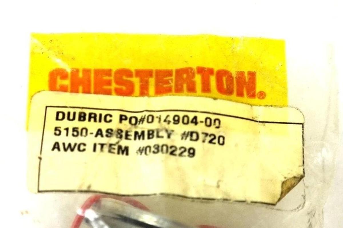 Used CHESTERTON 5150 LIVE-LOAD DISC SPRING ASSEMBLY # D720 NEW