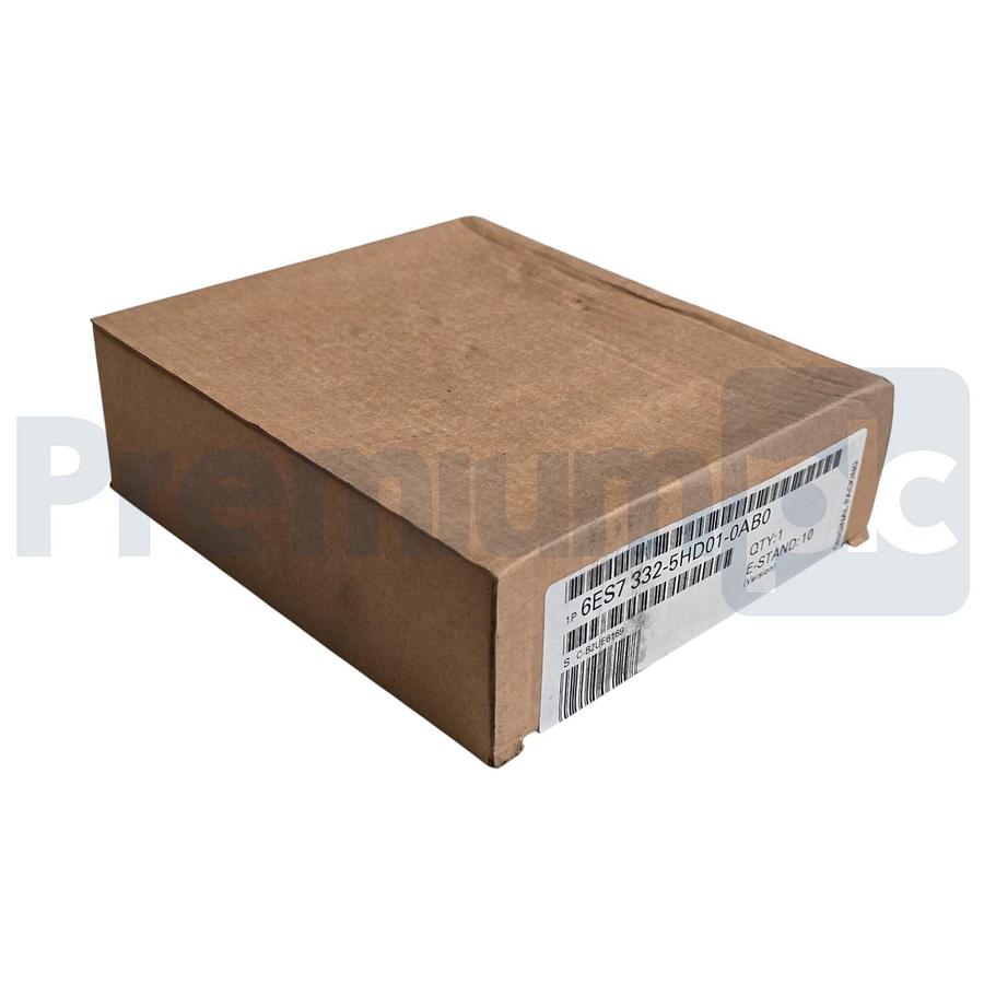 Used Siemens 6ES7332-5HD01-0AB0 SIMATIC S7-300 Analog Output SM 332 4 AO 12-Bit NSFS