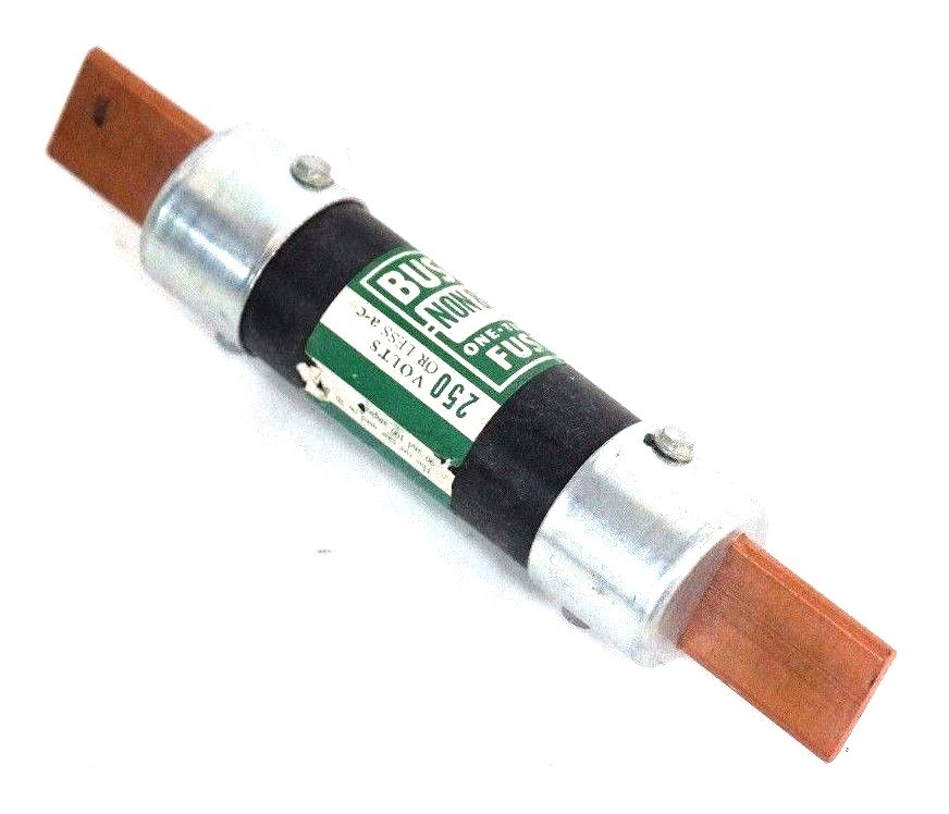 Used NEW BUSSMANN BUSS NON80 ONE TIME FUSE 250VOLTS NON-80