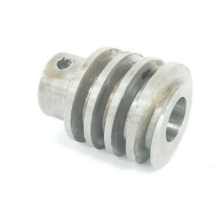 Used BOSTON GEAR SS # 530425 STAINLESS STEEL WORM GEAR LH HELIX