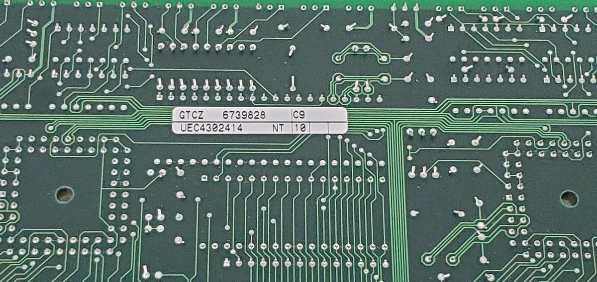Used MERLIN GERIN GTCZ 6739828 PC CONTROL BOARD UEC4302414 6739827XD-1C 6739827XD-4C