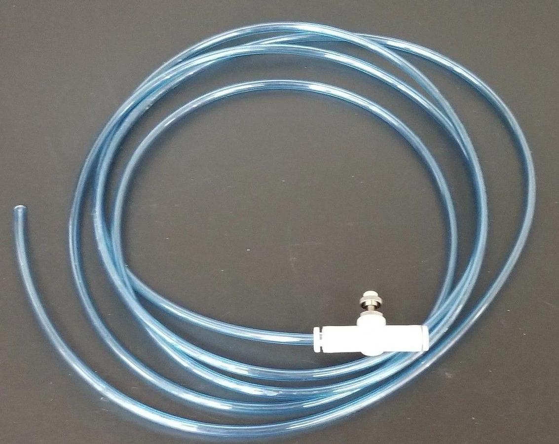 Used SMC AS-1001F FLOW CONTROL VALVE W/ TUBING AS1001F