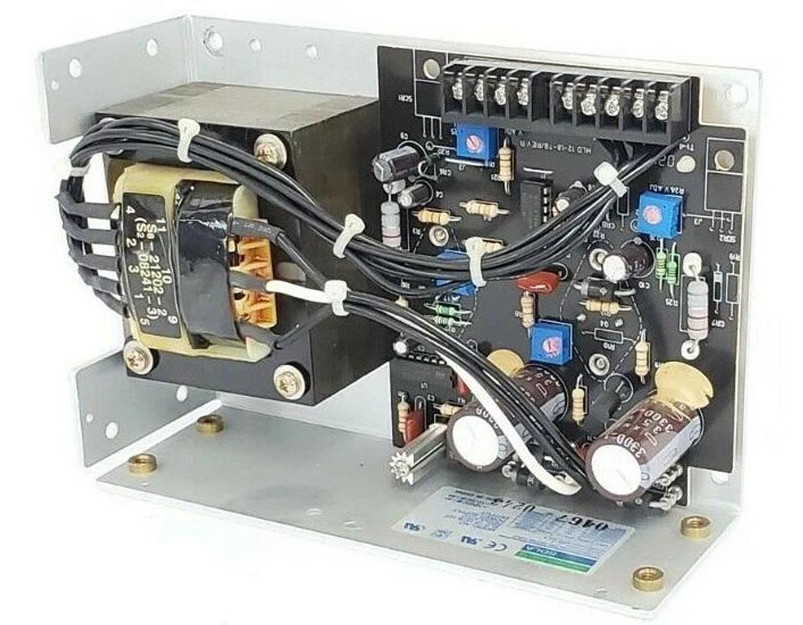 Used EMERSON SOLA HD SLD-12-1818-12T POWER SUPPLY 1.8AMP DUAL +-12VDC
