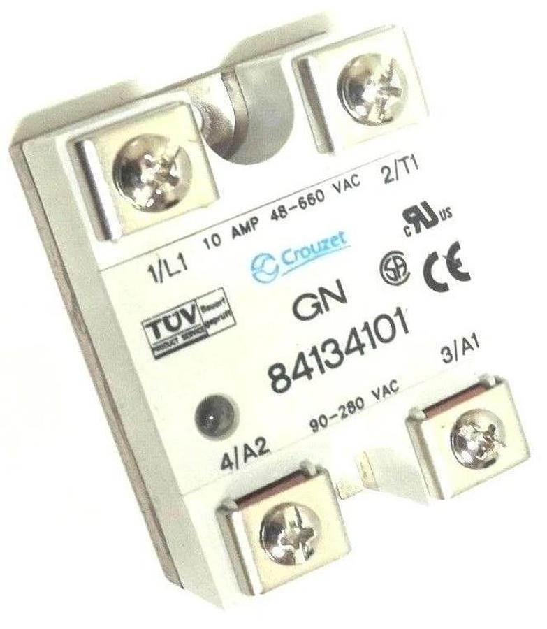 Used NIB CROUZET 84134101, 10 AMP 48-660 VAC, 90-280 VAC