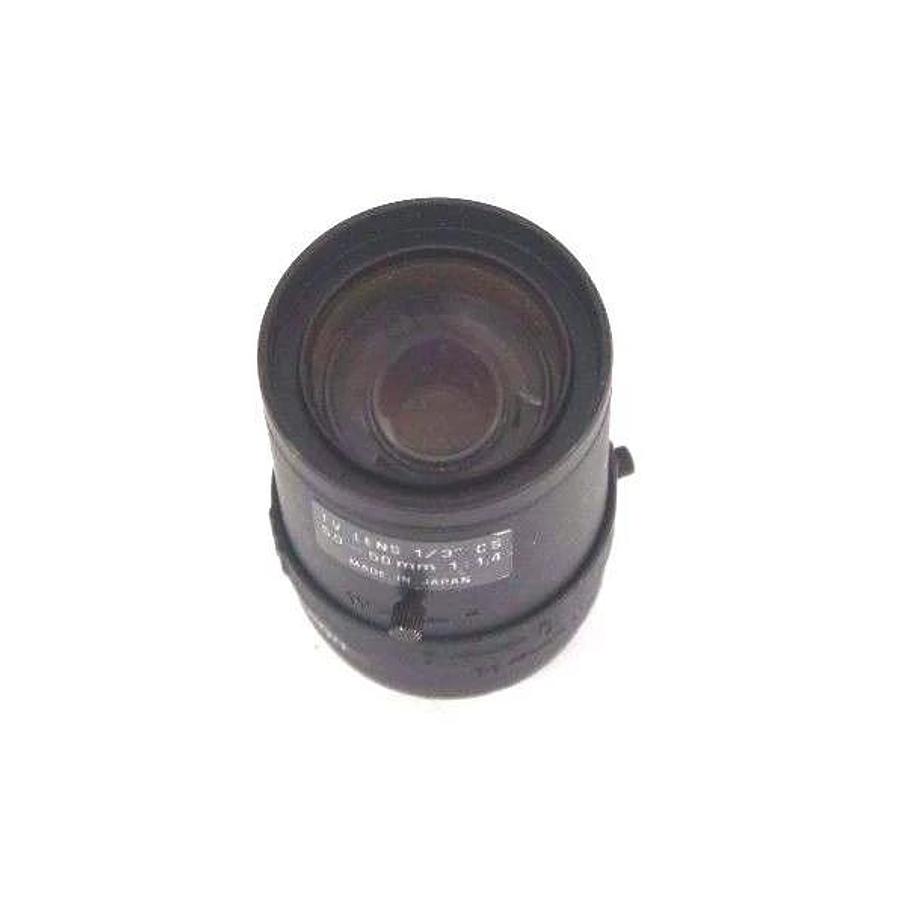 Used TAMRON HIGH RESOLUTION TV LENS 1/3" CS, 5.0-50MM, 1:1.4, 902196