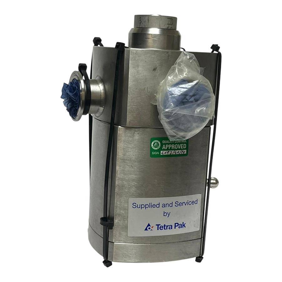Used Tetra Pak 1284500-0014 FP-2B Hoyer Continuous Freezer Sanitary Inlet Pump & Case
