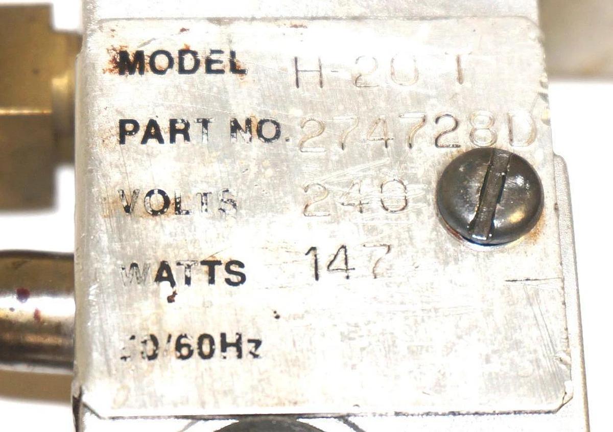 Used NORDSON 274728D APPLICATOR MODEL H-20-T, 240V 147W 50/60HZ, 274728