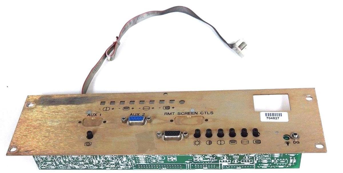 Used INTECOLOR 180573-020 ADJUSTMENT PANEL & BOARD ASSEMBLY 140221-050 F82B INTERFACE