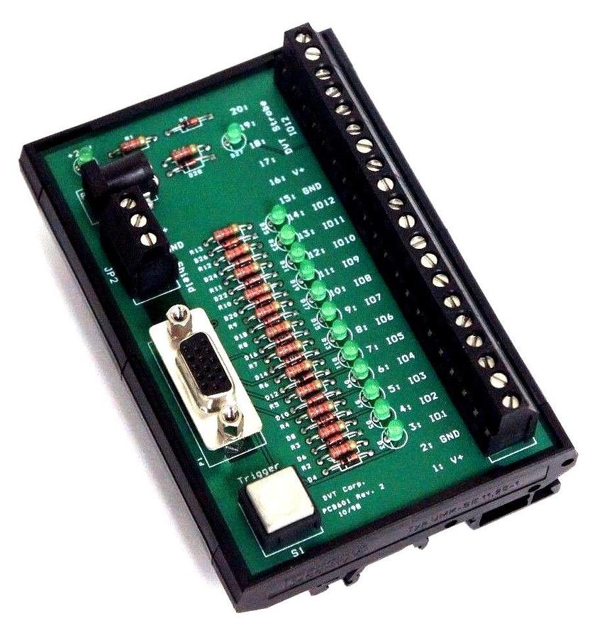 Used DVT CORP. PCB601 REV. 2 BREAK OUT BOARD