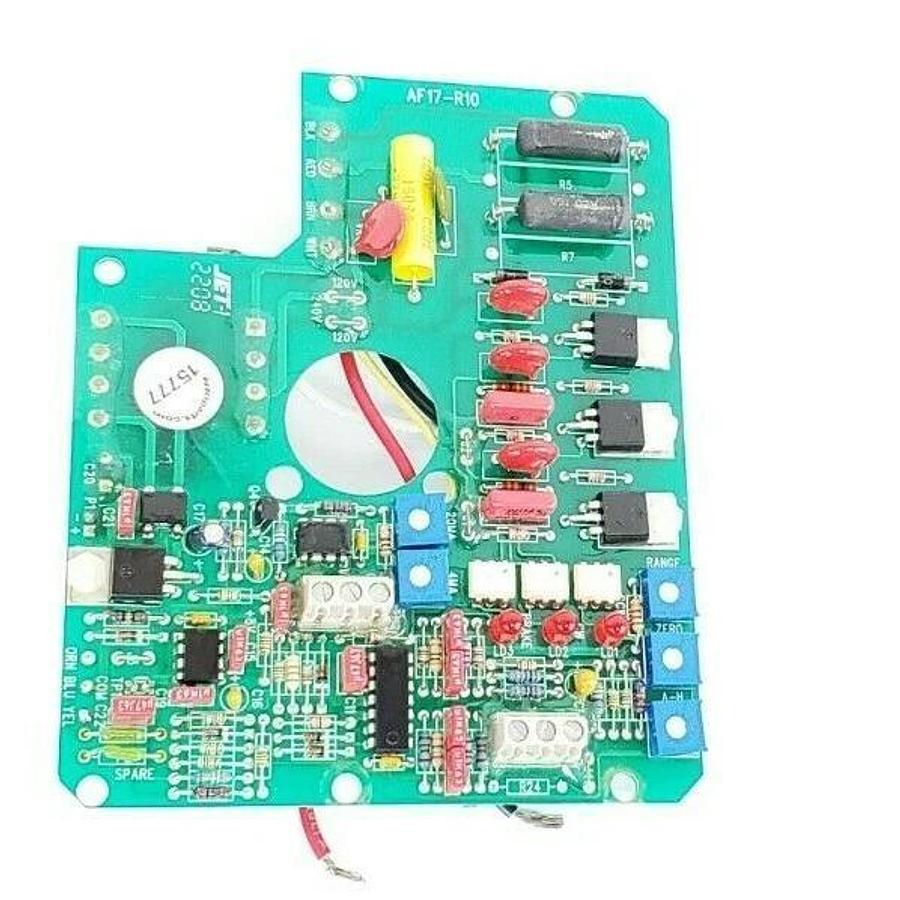 Used JET-1 AF17-R10 CIRCUIT BOARD AF17R10 W/ DPC-12-350 TRANSFORMER
