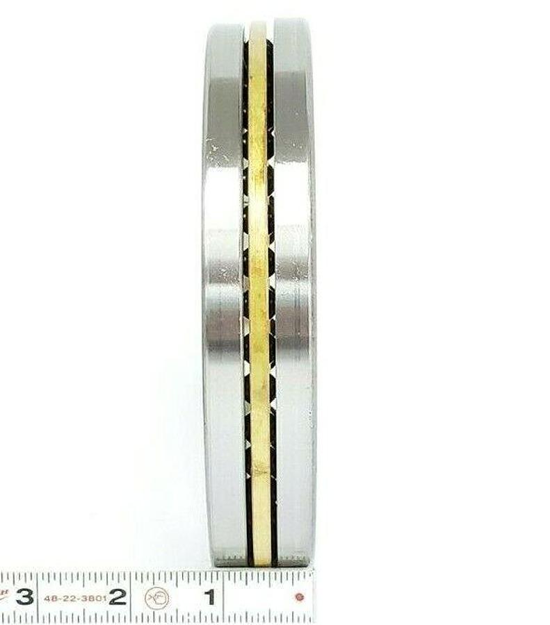 Used NEW B.L. BEARINGS LIMITED XW-5-M THRUST BALL BEARING XW5M, 5" ID X 6-1/2" OD