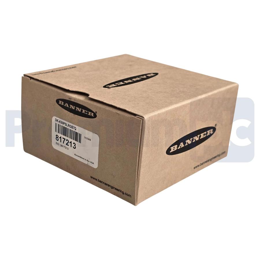 Used Banner DK-K50PSLRGB7Q 817213 K50 Pro Select 7-Color RGB LED Indicator 816212 NEW