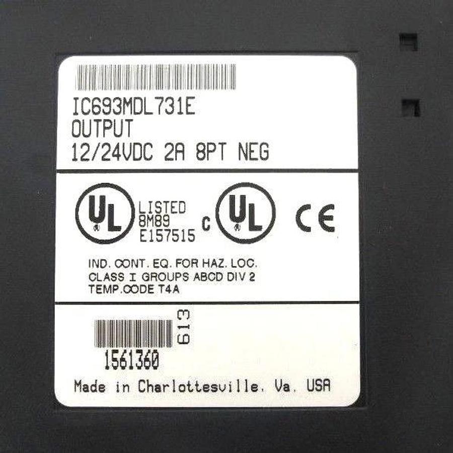 Used GE FANUC IC693CHS391H 10 SLOT RACK W/ IC693PWR321R IC693ACC310A IC693CMM311J