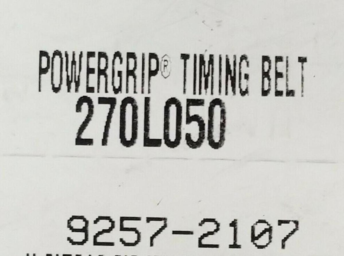 Used LOT OF 11 NEW GATES 270L050 9257-2107 POWERGRIP TIMING BELTS