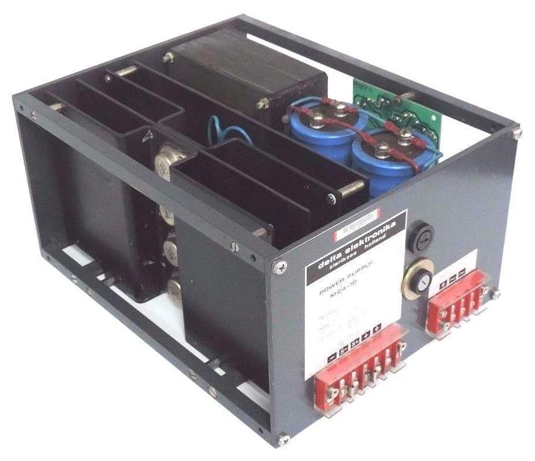 Used DELTA ELEKTRONIKA M24-10 POWER SUPPLY 117VAC 24VDC 10A M2410