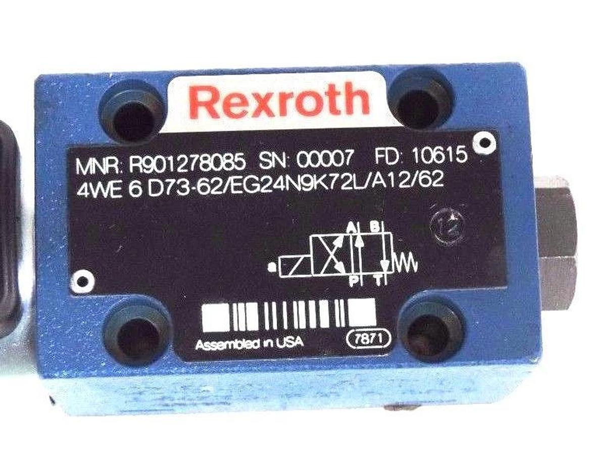 NEW REXROTH 4WE 6 D73-62/EG24N9K72L/A12/62 HYDRAULIC VALVE R901278085