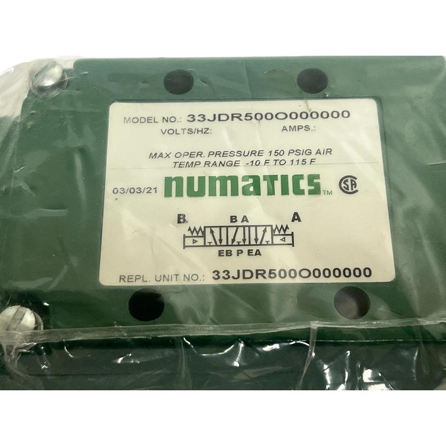 Numatics 33JDR5000 Air Control Valve Spool Assembly New Sealed 33JDR5000000000