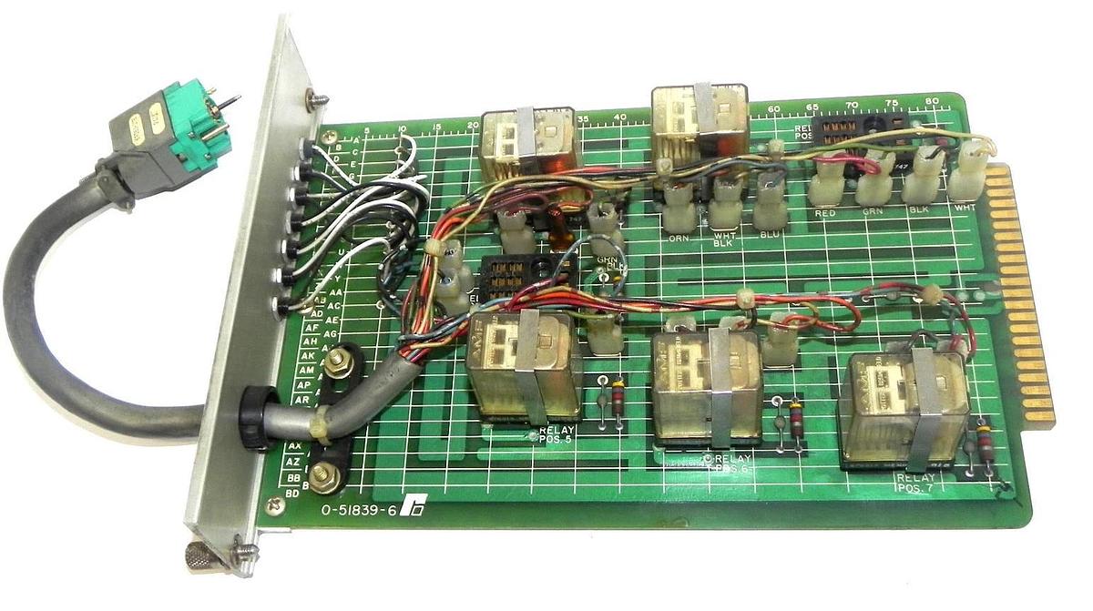 Used RELIANCE ELECTRIC 0-51839-6 PC BOARD IRCG 0518396