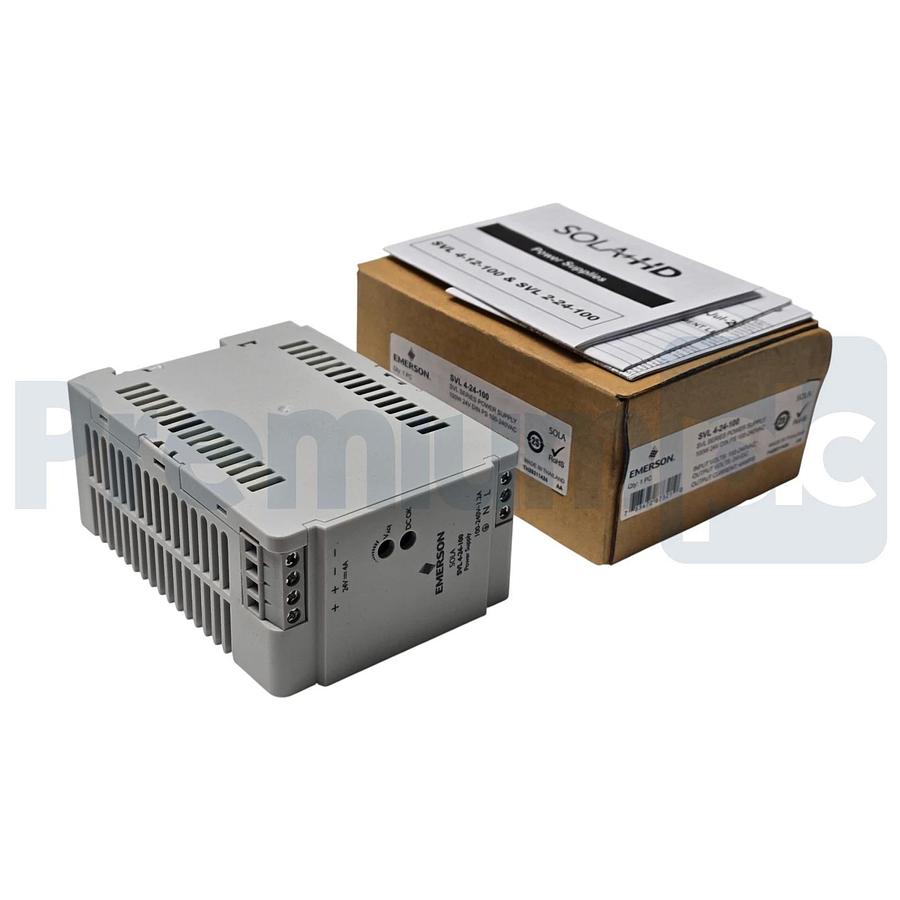 Emerson SolaHD SVL 4-24-100 Power Supply In: 100-240V Out: 24VDC 100W SVL424100