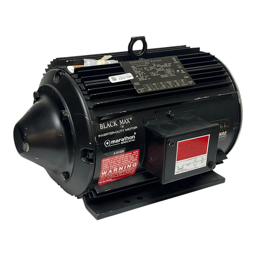 Marathon VVC184THTY7726AAM Y543A Black Max 5HP Inverter Duty Motor 3PH 184TC