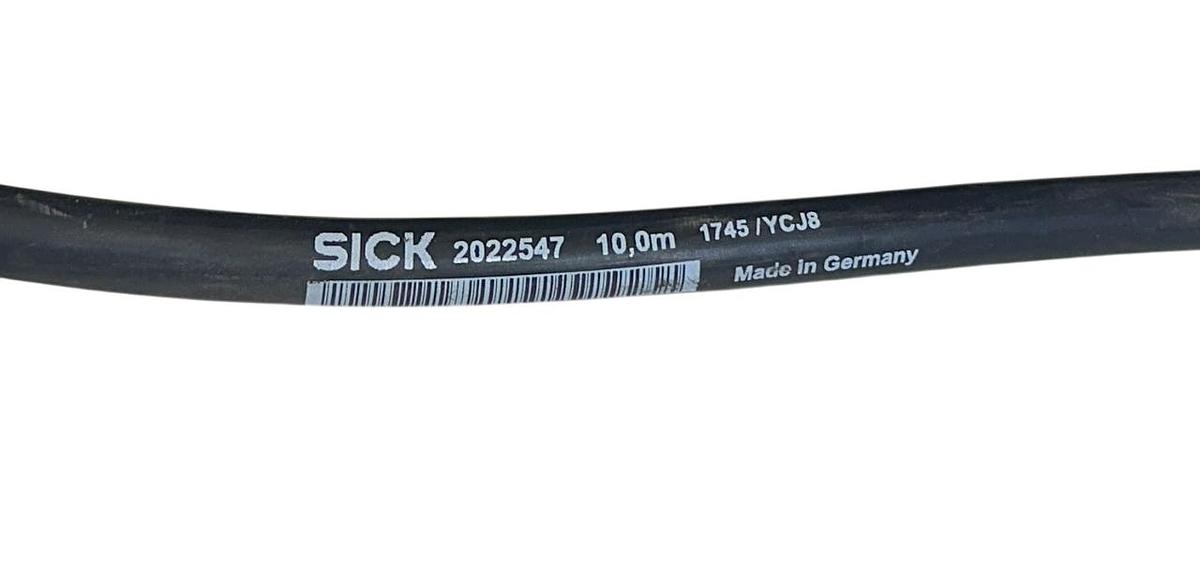 Used SICK DOL-0612G10M075KM0 / 2022547 SINGLE-ENDED C4000 CABLE 10M NSNP