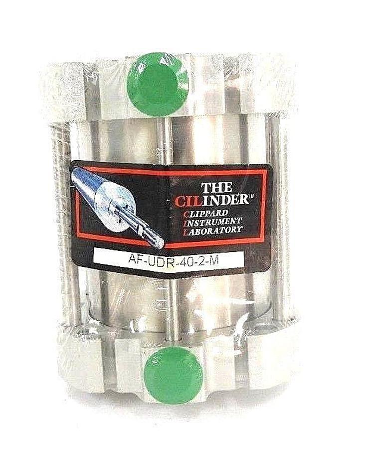 Used NEW CLIPPARD AF-UDR-40-2-M COMPACT CYLINDER AFUDR402M