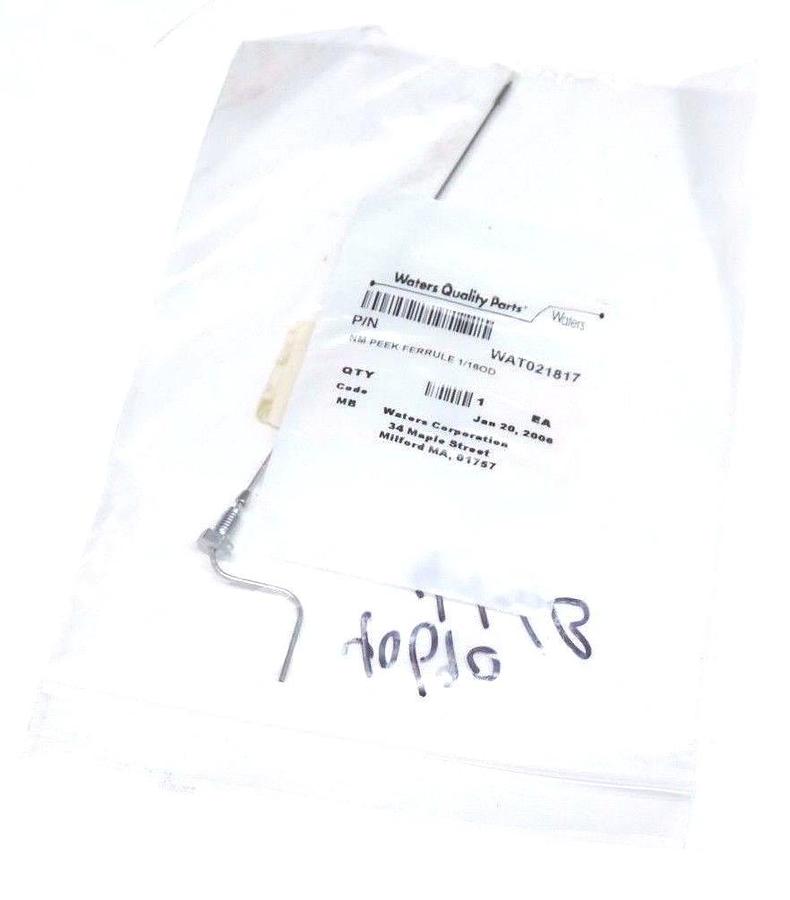 Used NEW WATERS 700000389 2790 NEEDLE SPARE W/ WAT021817 NM PEEK FERRULE 1/8OD