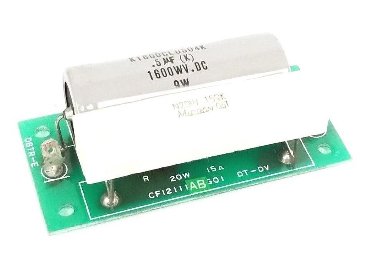 Used GENERAL ELECTRIC CF12111ABG01 CAPACITOR BOARD BF123111AA , DT-DV