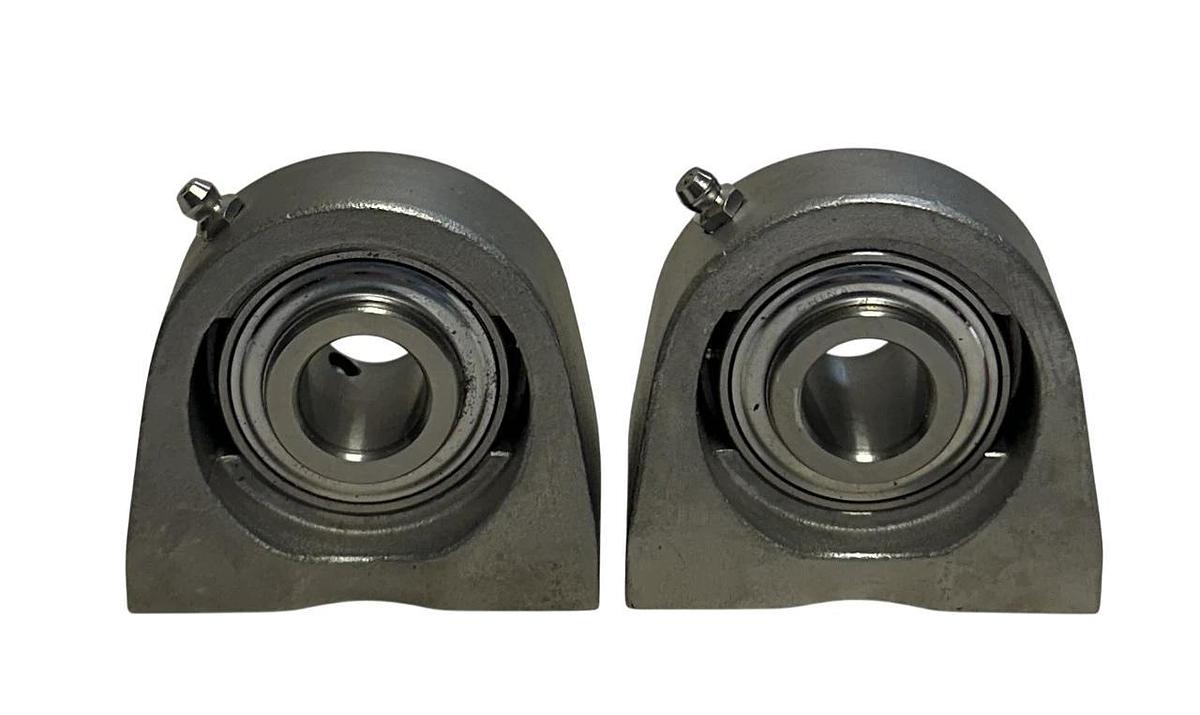 2 IPTCI SUC204-12 / SPA204 STAINLESS PILLOW BLOCK BEARINGS OEM NSNP