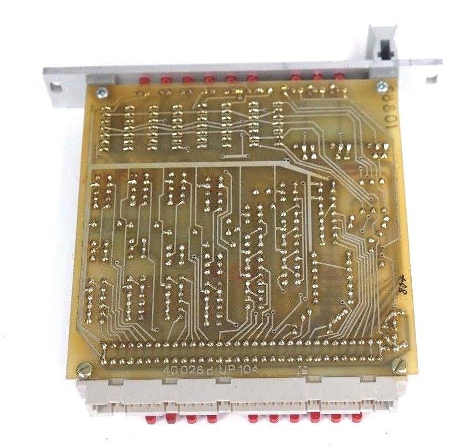 Used WSK 5932 CIRCUIT BOARD 40026D UP104