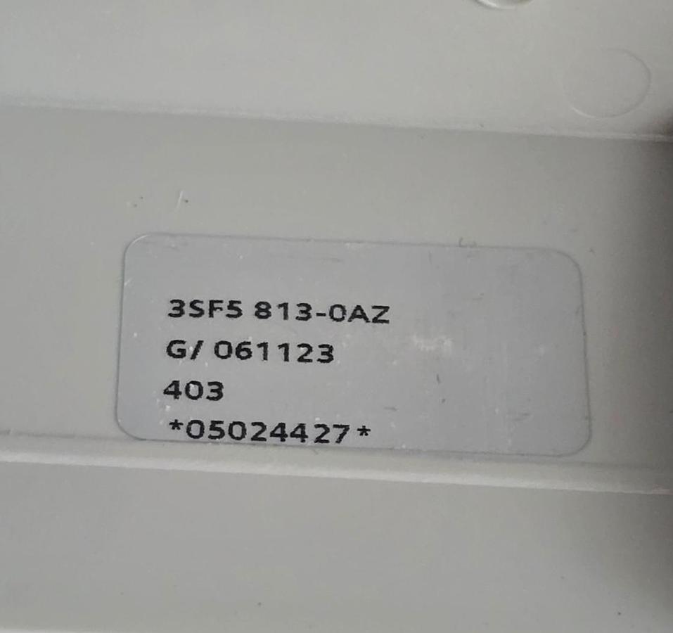 Used Siemens SIRIUS 3SF5813-0AZ AS-Interface 3-Button Control Station Enclosure AS-i