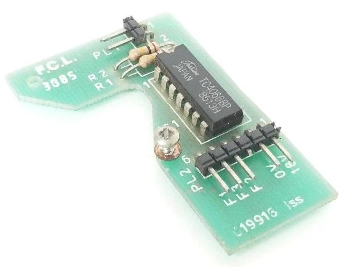 Used EUROTHERM CONTROLS 019916 INTERFACE BOARD ISS. 1 F.C.L. 3885