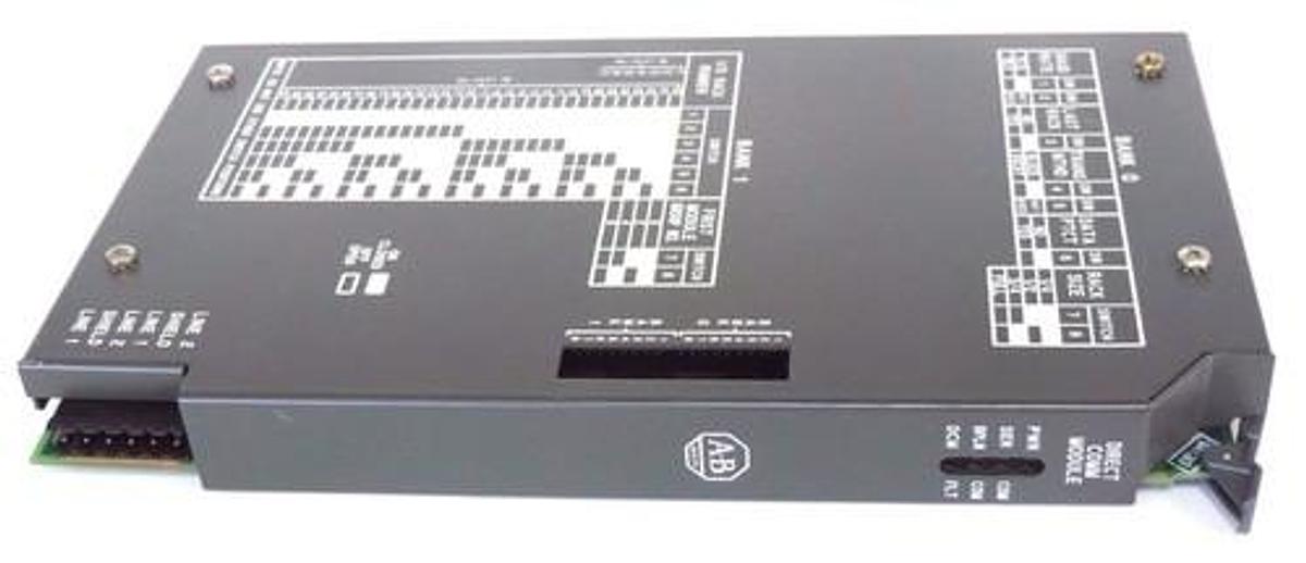 Used ALLEN BRADLEY 1771-DCM B DIRECT COMM. MODULE 1771-DCM/B REV. B06 F/W REV. H