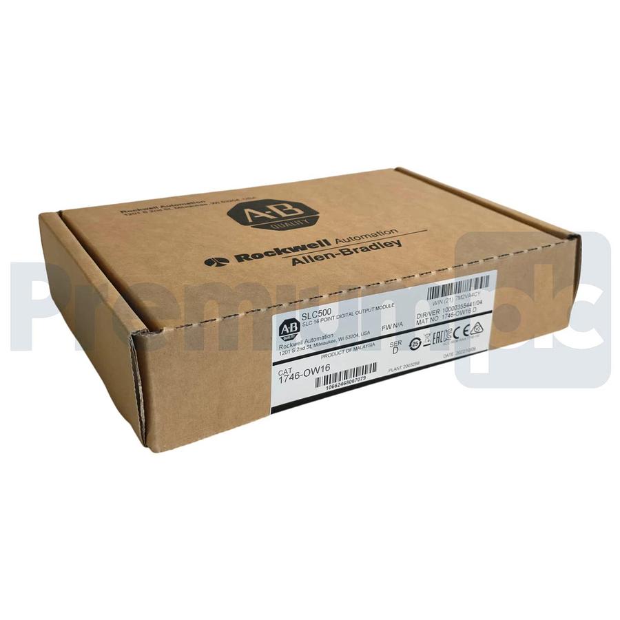 Used ALLEN BRADLEY 1746-OW16 /D SLC500 16-CH RELAY OUTPUT MODULE 1746OW16 2022 NSFS