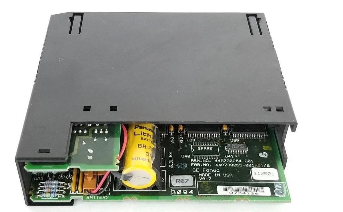 Used GE FANUC IC693PCM301J PROGRAMMABLE COPROCESSOR MODULE 192K