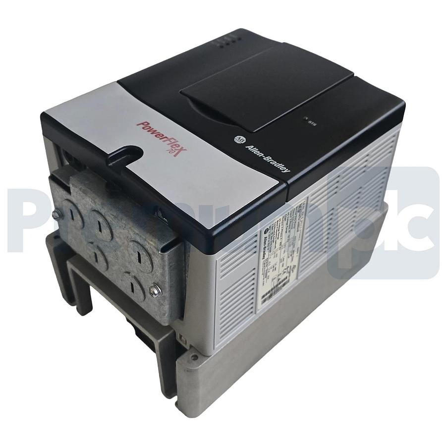 Used Allen-Bradley 20AD5P0A0AYNANC0 /A PowerFlex 70 VFD 3HP 5A 480V 3PH AC Drive USPI