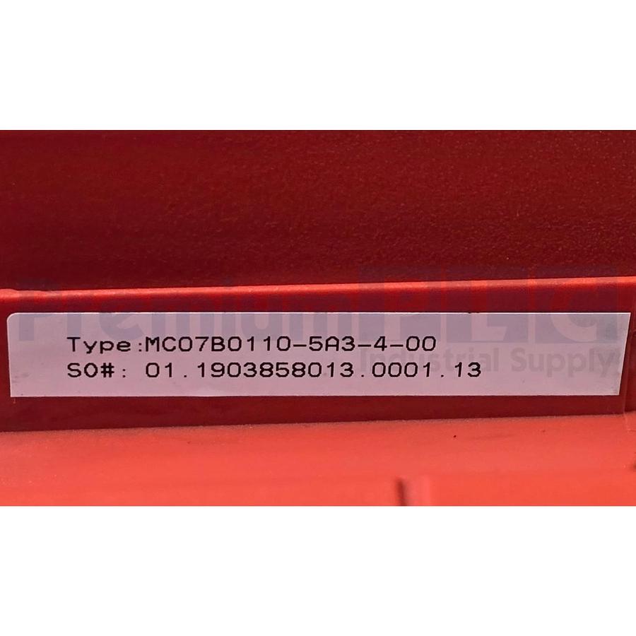 SEW MC07B0110-5A3-4-00 MOVITRAC B INVERTER 08285276 w/ MDX60A0110-5A3-4-00 NSNP