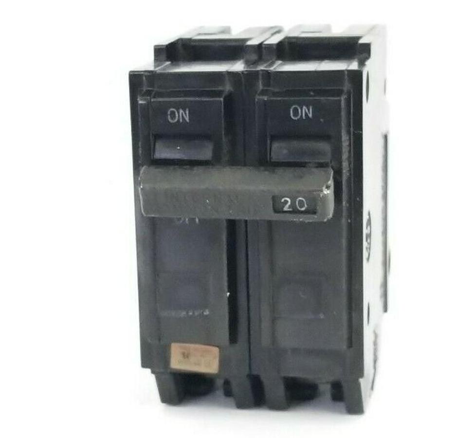 Used GENERAL ELECTRIC HACR220 CIRCUIT BREAKER 2P 20A LL-7659