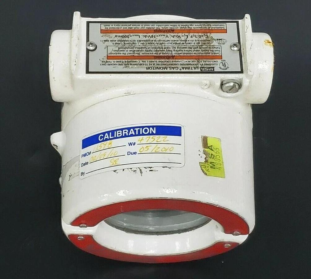 Used MSA / ULTIMA 1169-BA GAS MONITOR BEZEL & 1164-AA BASE 1164AA 1169BA