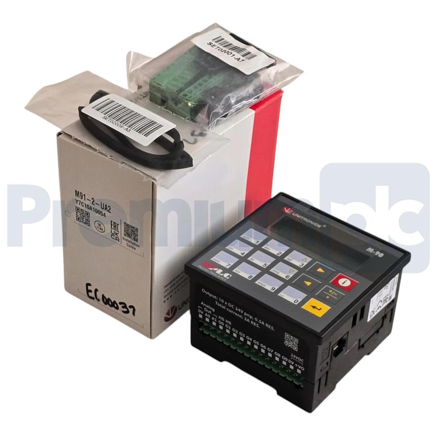Used Unitronics M91-2-UA2 | M91 All-In-One Programmable Controller HMI w/Keypad NSMP