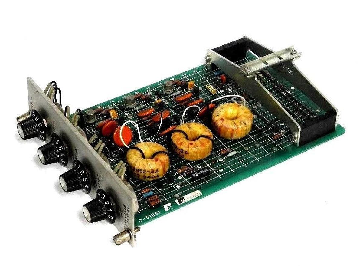 Used RELIANCE ELECTRIC 0-51851 REGULATOR CONTROL BOARD 051851