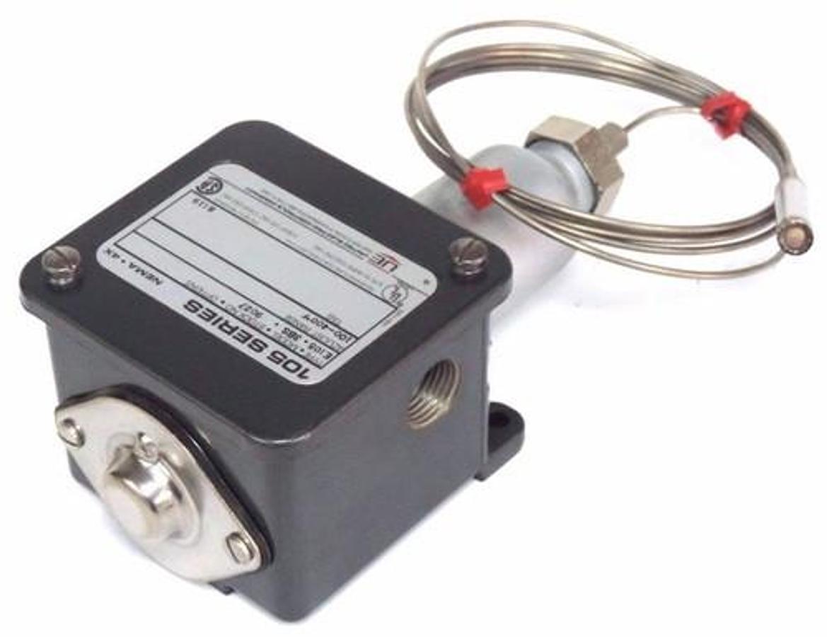 Used NIB UNITED ELECTRIC CONTROLS TYPE E105-3BS TEMPERATURE CONTROLLER 9027 100-400F