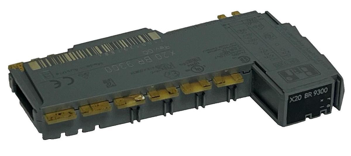 Used B&R Automation X20BR9300 Bus Receiver Module – X2X Link, 24VDC, 7W Power Feed