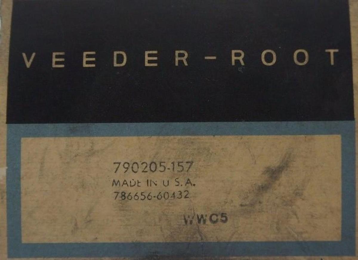 Used NIB VEEDER-ROOT 790205-157 COUNTER MODULE 12VDC, 3 WATT, 790205157