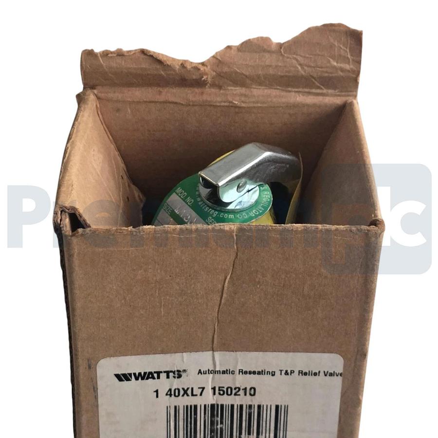 Watts 40XL-7-150210 1" Automatic Reseating T&P Relief Valve 150-PSI 0163765 NSMP