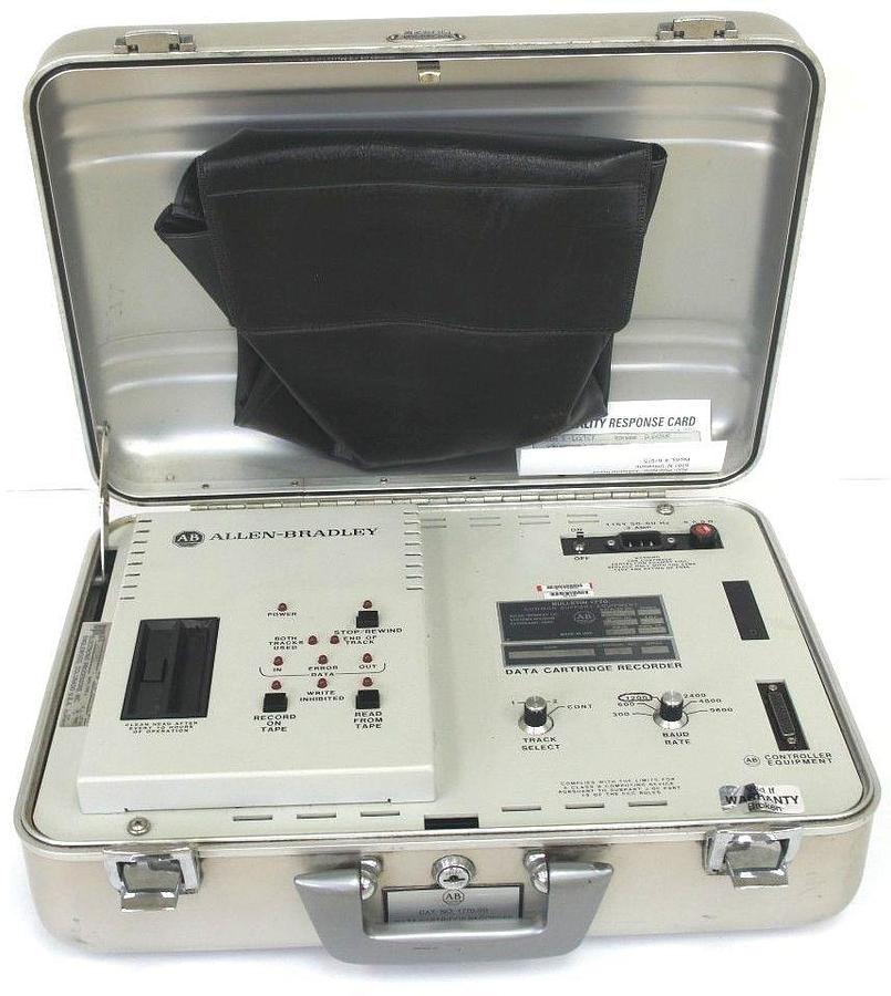 Used ALLEN BRADLEY 1770-SB DATA CARTRIDGE RECORDER 230-0000-02 115V 50/60HZ 1770SB