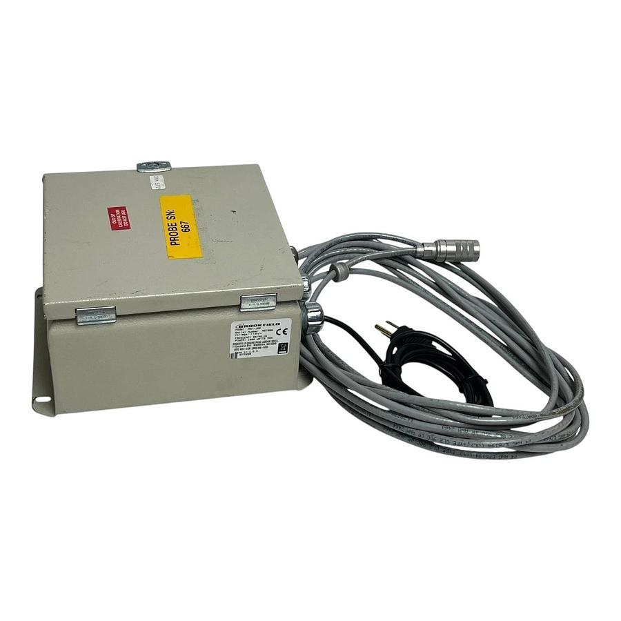 Used Brookfield AST-100 Viscosity Controller In-Line Process Monitor 115V