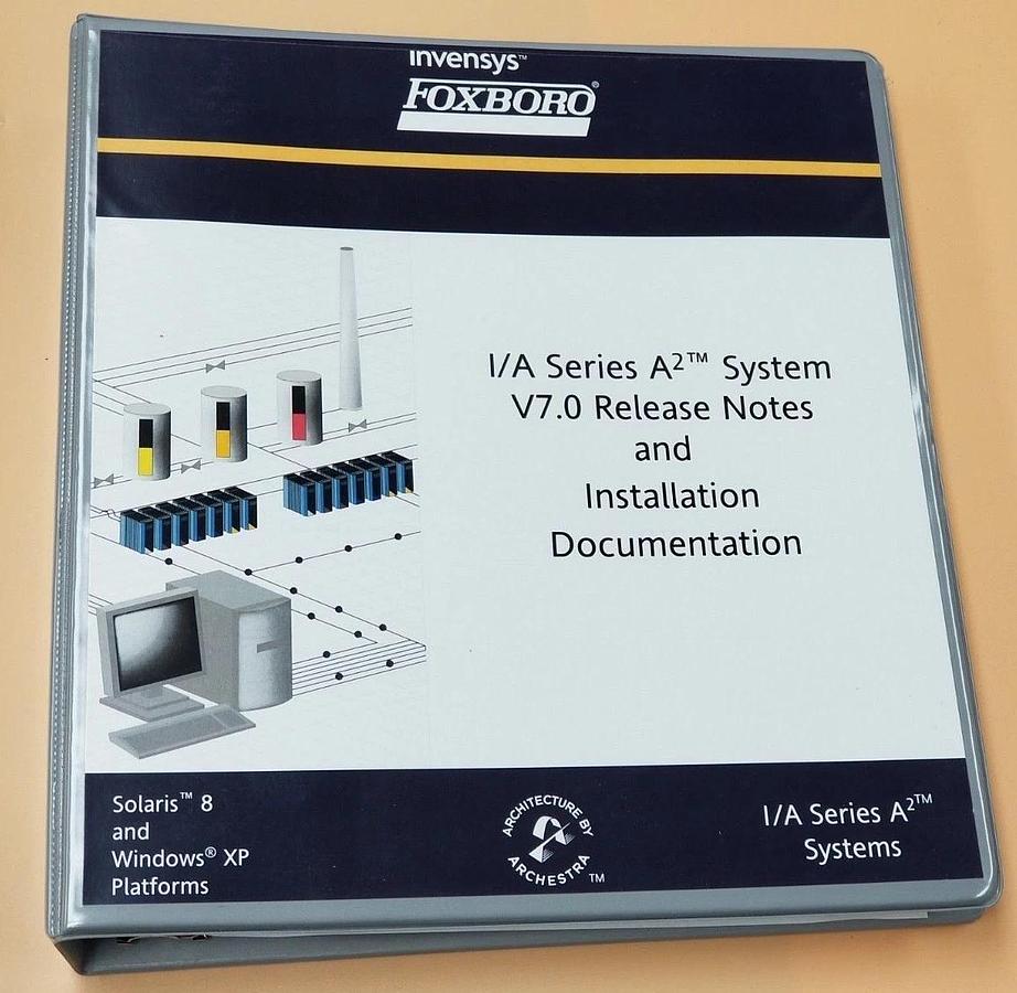 Used NIB INVENSYS / FOXBORO K0200WF V7.xP79/80 WS REDUNDANT NETWORK SOLARIS MEDIA